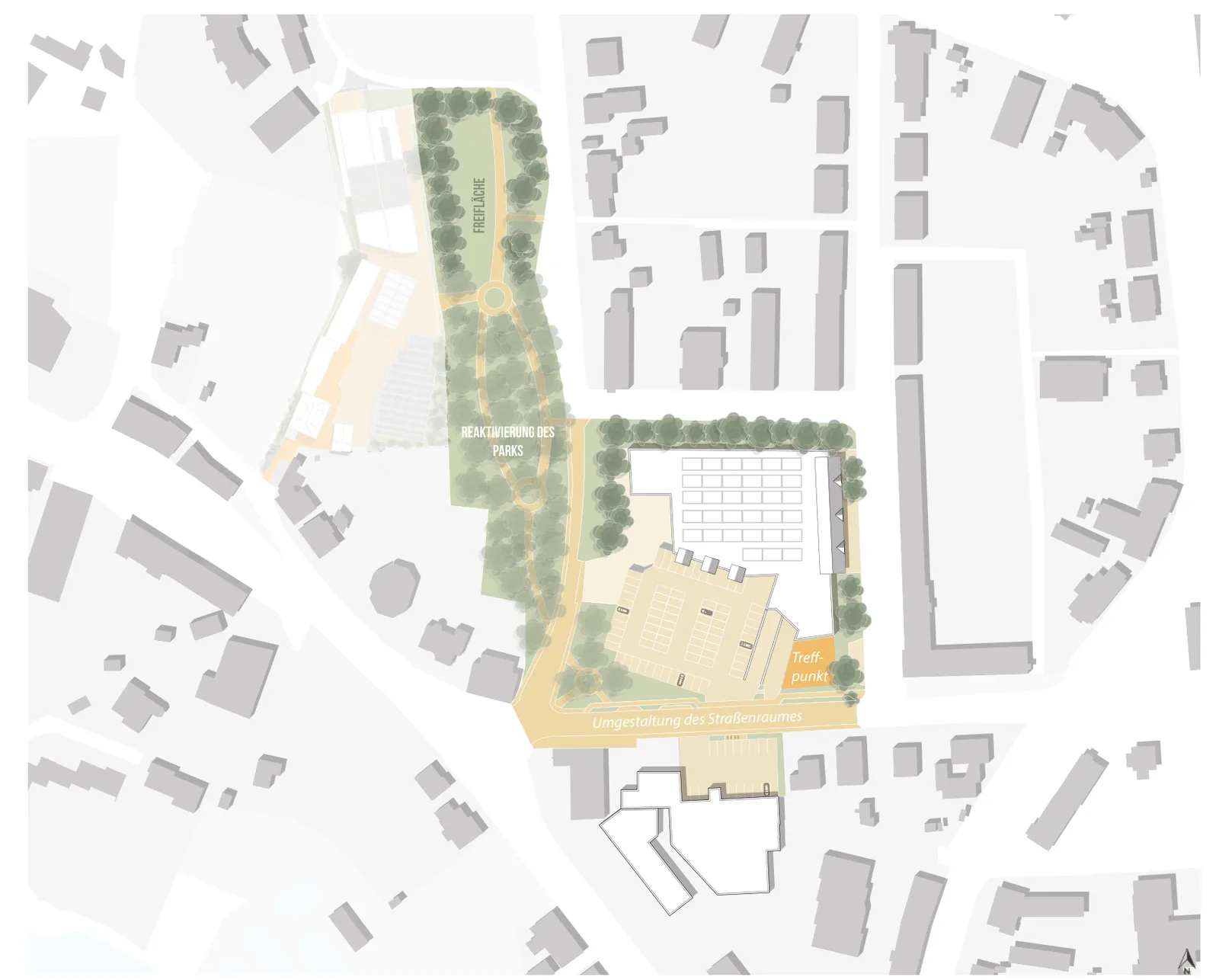 Lageplan Treffpunkt am Viehmarkt
