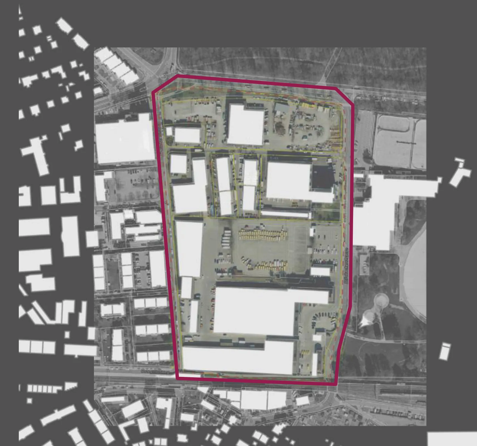 Perimeter des Areals Weyermannshaus West
